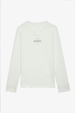 Zadig & Voltaire Monastir Henley T-shirt Judo -Modern Fashion Shop JMTN00241 JUDO