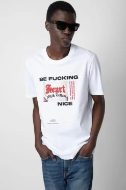 Zadig & Voltaire Ted Photoprint T-shirt White