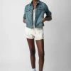 Zadig & Voltaire Smiley Shorts Petale -Modern Fashion Shop JWBS00008 PETALE 2