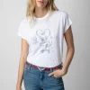 Zadig & Voltaire Woop Kiss My Ass T-shirt White