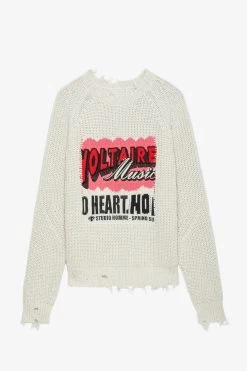 Zadig & Voltaire Tim Sweater Naturel -Modern Fashion Shop KMSW00692 NATUREL