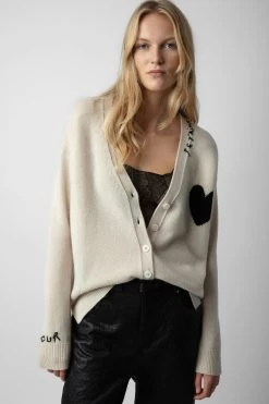 Zadig & Voltaire Mirka Cashmere Cardigan Judo -Modern Fashion Shop KWCA00567 JUDO 2