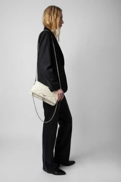 Zadig & Voltaire Rock Quilted Clutch Flash -Modern Fashion Shop LWBA00049 FLASH 8