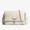 Zadig & Voltaire Rocky XL Mat Scale Bag Flash