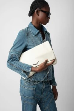 Zadig & Voltaire Rock Eternal XL Clutch Flash -Modern Fashion Shop LWBA02464 FLASH 9