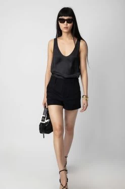 Zadig & Voltaire Le Cecilia XS Bag Black 17 Zadig & Voltaire Le Cecilia XS Bag Black -Modern Fashion Shop LWBA02470 NOIR 9