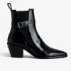 Zadig & Voltaire Tyler Ankle Boots Black -Modern Fashion Shop SWCT00835 NOIR
