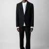 Zadig & Voltaire Viks Blazer Black -Modern Fashion Shop WMBL00158 NOIR 2