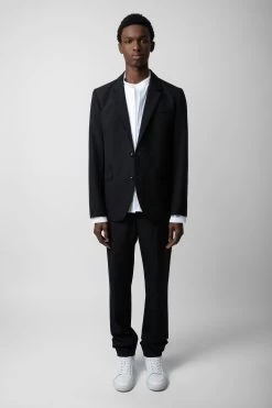 Zadig & Voltaire Viks Blazer Black