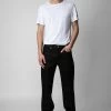 Zadig & Voltaire John Jeans Black -Modern Fashion Shop WMJE00018 NOIR 2 202206221100