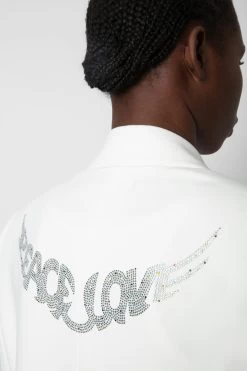 Zadig & Voltaire Visit Peace & Love Diamanté Blazer Judo