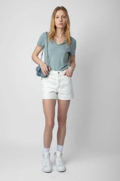 Zadig & Voltaire Sissi Denim Shorts Judo