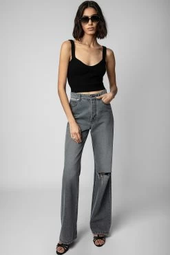 Zadig & Voltaire Evy Jeans Grey