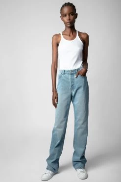 Zadig & Voltaire Evy Jeans Light Blue