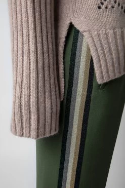 Zadig & Voltaire Pomy Pants Used Kaki 10 Zadig & Voltaire Pomy Pants Used Kaki -Modern Fashion Shop WWPA00017 USED KAKI 5 1