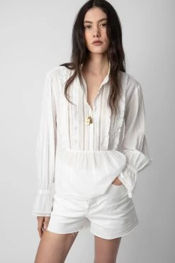 Zadig & Voltaire Tricia Shirt White