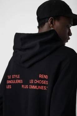 Zadig & Voltaire Sancho Photoprint Sweatshirt Black -Modern Fashion Shop jmss00239 noir 6