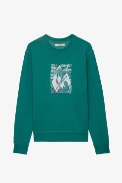 Zadig & Voltaire Simba Sweatshirt Aqua
