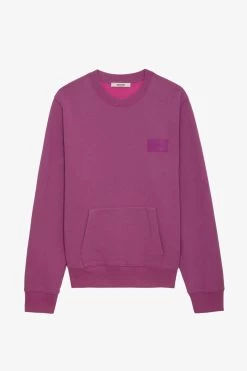Zadig & Voltaire Aime Sweatshirt Anemone -Modern Fashion Shop jmss00247 anemone