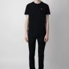 Zadig & Voltaire Tommy Skull XO T-shirt Black