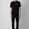 Zadig & Voltaire Ted Photoprint T-shirt Black -Modern Fashion Shop jmts00636 noir 3