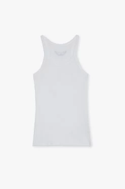 Zadig & Voltaire Alba Tank Top White -Modern Fashion Shop jwtt00228 blanc 1 1