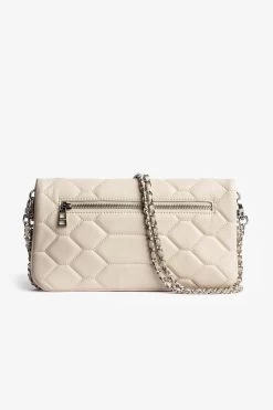 Zadig & Voltaire Rock Quilted Clutch Flash -Modern Fashion Shop lwba00049 flash 2 1