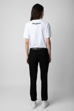 Zadig & Voltaire Ava Jeans Black -Modern Fashion Shop pwgct3003f noir 4 1