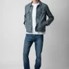 Zadig & Voltaire Base Suede Jacket Uniform -Modern Fashion Shop rmow00104 uniform 5