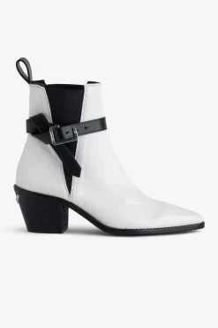 Zadig & Voltaire Tyler Ankle Boots Ice