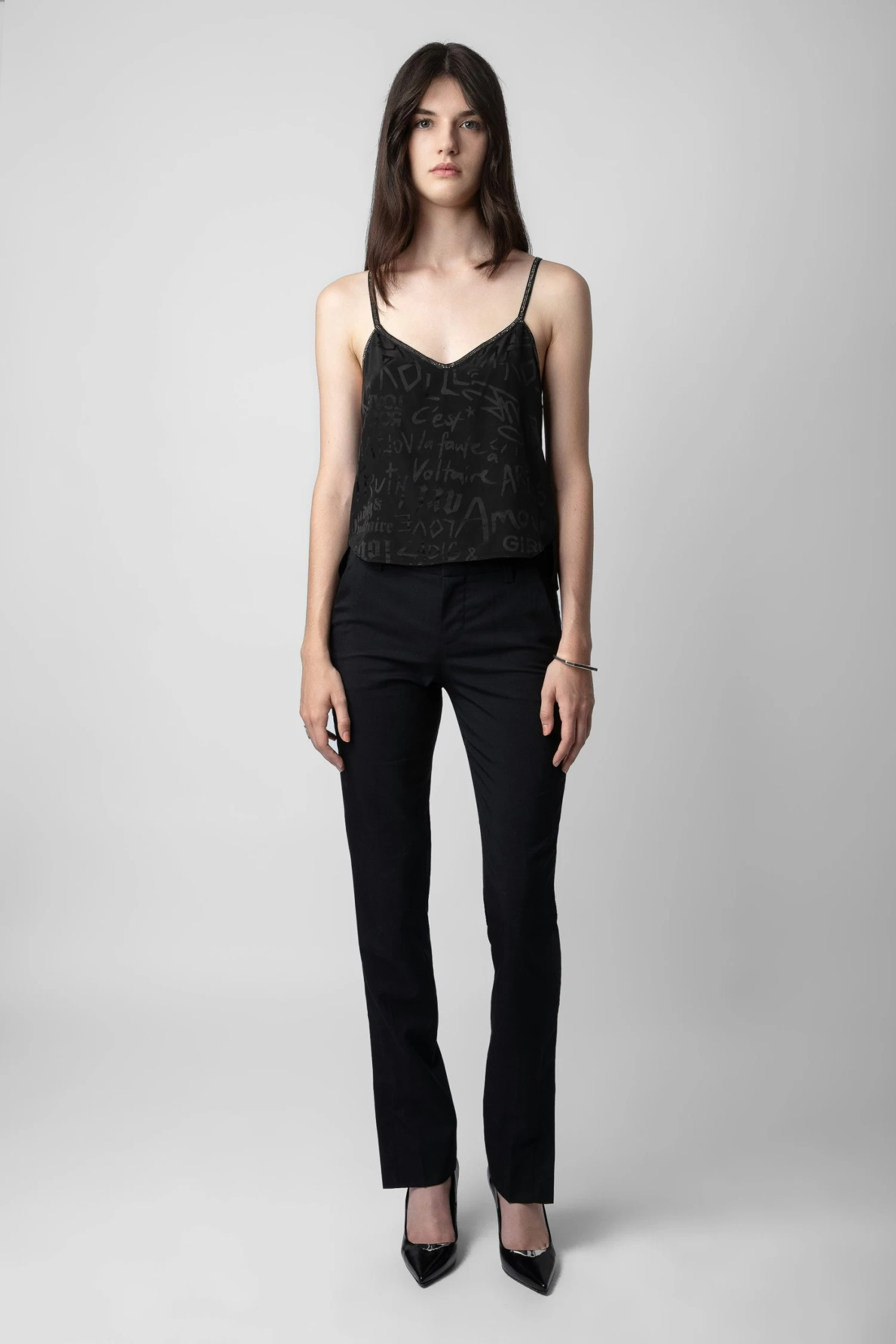 Zadig & Voltaire Callo Jac Camisole Black 3 Zadig & Voltaire Callo Jac Camisole Black