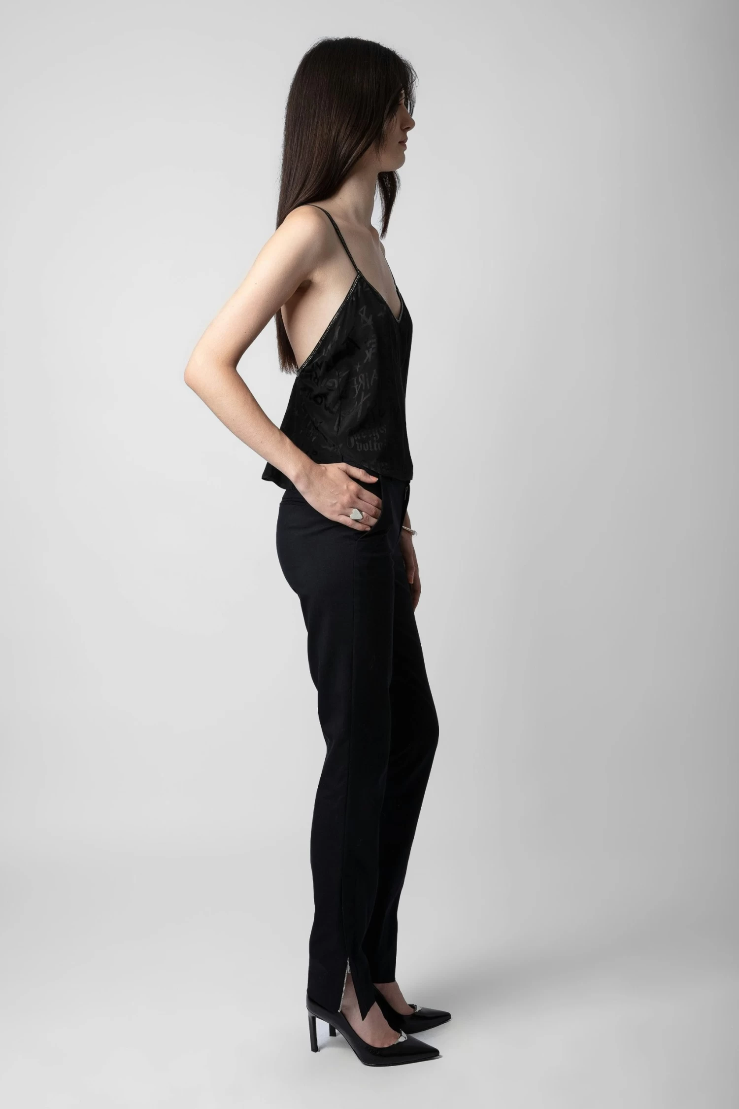 Zadig & Voltaire Callo Jac Camisole Black 5 Zadig & Voltaire Callo Jac Camisole Black - Image 3