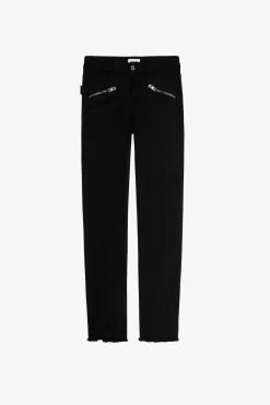 Zadig & Voltaire Ava Jeans Black -Modern Fashion Shop wwje00015 noir